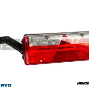 LED Baklys Aspöck Europoint III Venstre 400x153x88mm refleks, tåkelys, 7 polet. ASS2.1