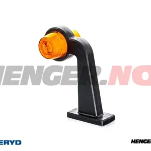 LED Breddemarkeringslykt Valeryd 195x167,5x91,6 gul/gul, 12-36V inkl. 0,3m kabel