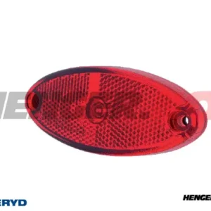 LED Posisjonslys 102,4x45,2x15,8mm 12-36V rød 50cm kabel inkl. QS075 kontakt