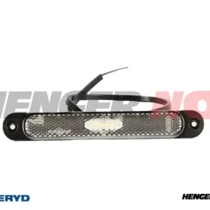 LED Posisjonslys Valeryd hvit med refleks 12-36V 0,5m kabel