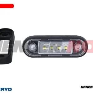 LED Posisjonslys Valeryd 84,2x27,7x12,8mm rød 12-36V inkl. 15cm Kabel