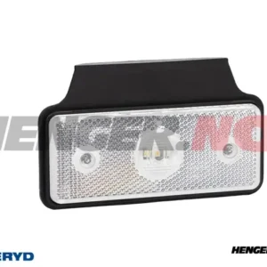 LED Posisjonslys Valeryd 118x72x30 hvit 12-30V inkl. 450mm kabel