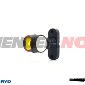 LED Sidemarkeringslykt WAS? Høyre/Venstre 134x108x55 gul/hvit/rød 300mm kabel