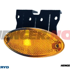 LED Sidemarkeringslykt 102,4x74x37,8mm 12-36V gul 50cm kabel inkl. QS075 kontakt