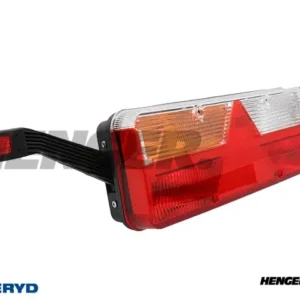 Baklys Valeryd Kingpoint Venstre 569x153x88mm 12-36V 6-funksjonella med LED markeringslys, 2m kabel