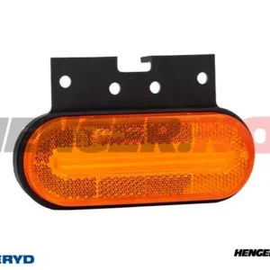 LED Sidemarkeringslykt Valeryd ADR 126x76x40mm Gul 12-36V, 0,5 kabel
