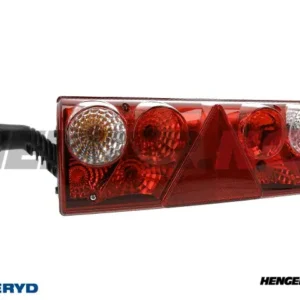 Baklys Aspöck Europoint II Venstre 426x154x85mm ryggelys, refleks, tåkelys, 7 polet. ASS2