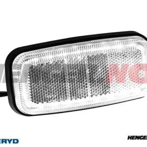 LED Posisjonslys Valeryd 125x60x24mm Hvit 12-36V, kabel