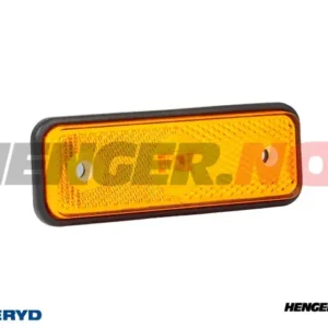 LED Sidemarkeringslykt Valeryd 102x36x17mm gul 12-30V med refleks inkl. 450 mm kabel