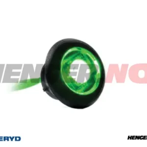 LED Posisjonslys Valeryd Ø32x17,2mm Grønn 12-36V inkl. 0.15m Kabel