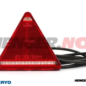 LED Baklys WAS Venstre 163x144x60,3 tåkelys,skiltlys 185cm kabel