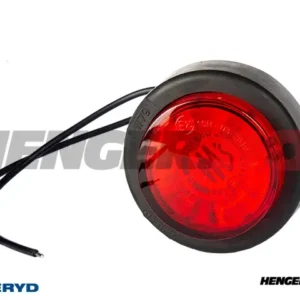 LED Posisjonslys WAS Ø60,6x26,4 rød 220mm kabel