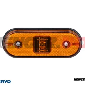 LED Sidemarkeringslykt Aspöck Unipoint I 24V 119x44x18mm gul med P&R 0,50m Direkte utgående kabel