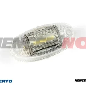 LED Posisjonslys Valeryd 73×35,6×18,6mm hvit 12-36V inkl. 150mm kabel