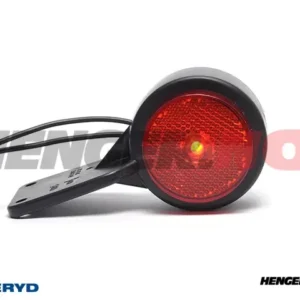 LED Sidemarkeringslykt WAS 117,7x59x46,4mm rød/vit 360mm kabel