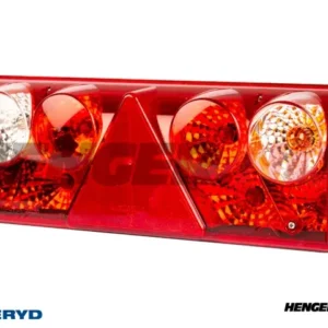 LED Baklys Aspöck Europoint II Høyre 426x154x85mm tåkelys, 7 leder. ASS2.1