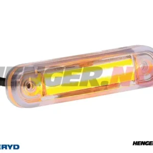 LED Sidemarkeringslykt 110x30,5x18mm gul 15cm kabel