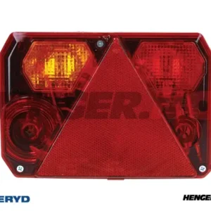 Baklampe Radex venstre 220x140x52 mm 6-funksjonelle bajonett 5-polet