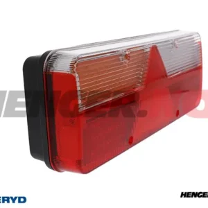 LED Baklys Valeryd Kingpoint Venstre 400x153x88mm 12-36V 6-funksjonelle med Skiltlys, 2m kabel