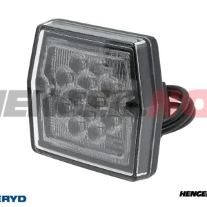 LED Ryggelys 99,7x92,7x30mm , kabel 1m , 12V , 2 x M5 skrutilkobling, CC=45mm