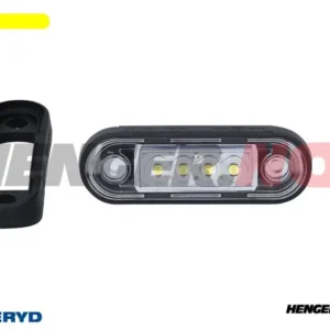 LED Sidemarkeringslykt Valeryd 84,2x27,7x12,8mm Gul 12-36V inkl. 15cm Kabel