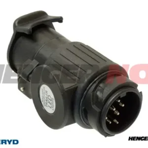 Adapter LED 13/7 polet, plast med motstand for LED lamper.