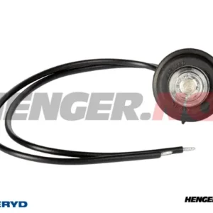 LED Posisjonslys WAS Ø29x9.4 rød 220mm kabel