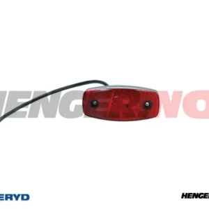 LED Sidemarkeringslykt med refleks rød Ajba 12/24V 103x45x30 mm 0,3 m kabel