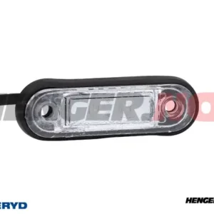 LED Posisjonslys Valeryd 78x22x18 rød 12-30V med refleks inkl. 450 mm kabel