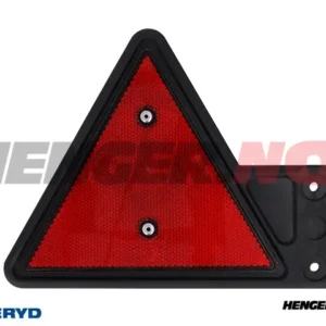Triangelrefleks 155x136 med gummifeste Venstre