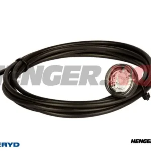 LED Posisjonslys Aspöck Monopoint II Ø38x29mm hvit 12/24V med 3,50m kabel