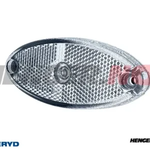 LED Posisjonslys 102,4x45,2x15,8mm 12-36V Hvit 50cm kabel inkl. QS150 kontakt