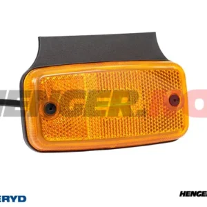 LED Sidemarkeringslykt Valeryd 110x54x16mm gul 12-30V med refleks inkl. 450 mm kabel
