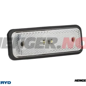 LED Posisjonslys Valeryd 102x36x17 hvit 12-30V med refleks inkl. 450 mm kabel