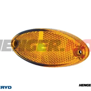 LED Sidemarkeringslykt 102,4x45,2x15,8mm 12-36V gul 50cm kabel inkl. QS075 kontakt