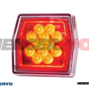 Tåkelys, LED. 99,7x92,7x30 bajonet, 2 x M5 festebolter, CC=45mm