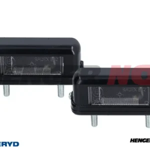 Radex skiltlykt 80x30mm CC=45mm, 2-pack
