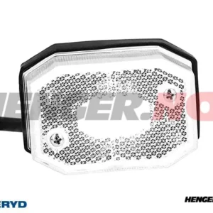 LED Posisjonslys Valeryd 65x42x30 hvit 12-30V inkl. 450mm kabel