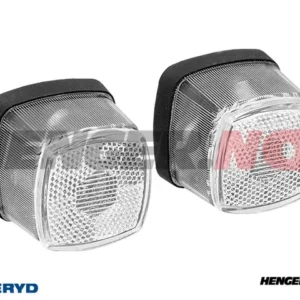 Posisjonslys Aspöck, Saw og Hella 62x62x40 med refleks (2-pakke)