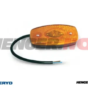 LED Sidemarkeringslykt med refleks orange Ajba 12/24V 103x45x30 mm 0,3 m kabel