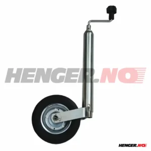 Nesehjul Ø48mm 150Kg 200x50mm hjul gummi/stål *Bestselger