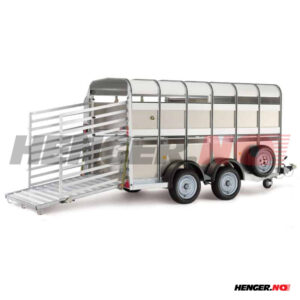 Ifor Williams TA510 14*7 2 etasjer livdyrhenger
