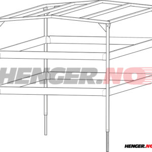 Kapellstativ 150 cm, Brenderup 2300