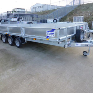 Ifor Williams LM207 3-akslet 3500kg